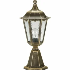 Lampadaire extérieur Albert 541 Brun, Laiton, 1 lumière