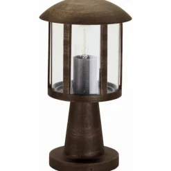 Lampadaire extérieur Albert 542 Brun, Laiton, 1 lumière