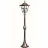 Lampadaire extérieur Albert 136 Brun, Laiton, 1 lumière