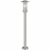 Lampadaire extérieur Eglo LISIO Acier inoxydable, 1 lumière