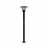 Lampadaire extérieur Nordlux LØNSTRUP Noir, 1 lumière