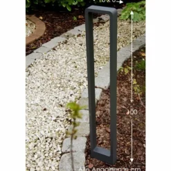 Lampadaire extérieur Trio RENO LED Anthracite, 1 lumière