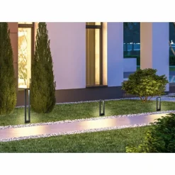 Lampadaire extérieur Trio RENO LED Anthracite, 1 lumière
