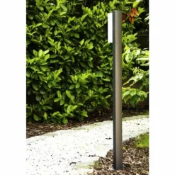 Lampadaire extérieur Trio SUEZ LED Noir, 1 lumière