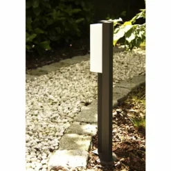 Lampadaire extérieur Trio SUEZ LED Noir, 1 lumière