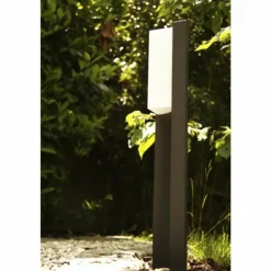 Lampadaire extérieur Trio SUEZ LED Noir, 1 lumière