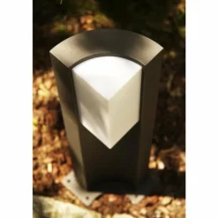Lampadaire extérieur Trio SUEZ LED Noir, 1 lumière