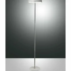 Luminaires Fabas Luce Éclairage Led|Lampadaire Fabas Luce Double LED Chrome, Blanc, 1 lumière