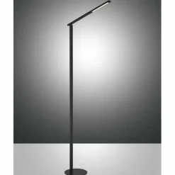 Luminaires Fabas Luce Éclairage Led|Lampadaire Fabas Luce Ideal LED Noir, 1 lumière