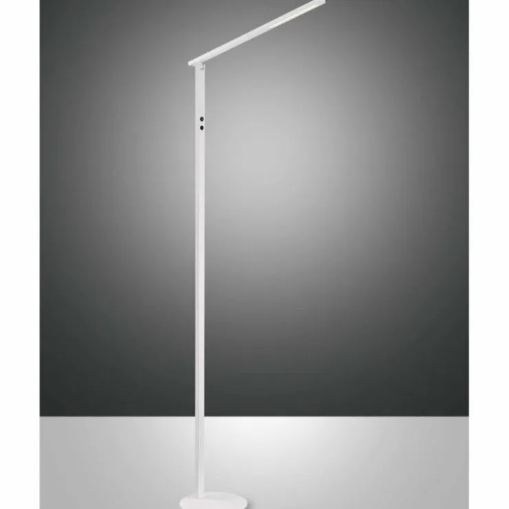 Luminaires Fabas Luce Éclairage Led|Lampadaire Fabas Luce Ideal LED Blanc, 1 lumière