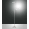 Luminaires Fabas Luce Lampadaires Et Lampes Sur Pied|Lampadaire Fabas Luce Ideal LED Blanc, 2 lumières