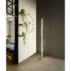 Luminaires Fabas Luce Éclairage Led|Lampadaire Fabas Luce Ling LED Laiton, 1 lumière