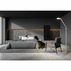 Luminaires Fabas Luce Lampadaires Et Lampes Sur Pied|Lampadaire Fabas Luce Regina LED Aluminium, 1 lumière