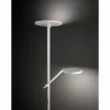 Luminaires Fabas Luce Lampadaires Et Lampes Sur Pied|Lampadaire Fabas Luce Regina LED Blanc, 2 lumières