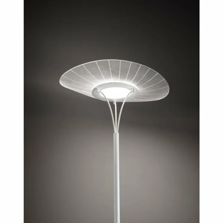 Luminaires Fabas Luce Éclairage Led|Lampadaire Fabas Luce Vela LED Blanc, 1 lumière