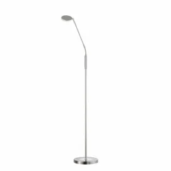 FHL easy Éclairage Led|Lampadaire Luna LED Nickel mat, 1 lumière