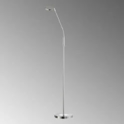 FHL easy Éclairage Led|Lampadaire Luna LED Nickel mat, 1 lumière