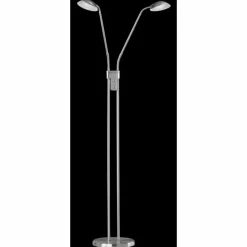 Luminaires Fischer & Honsel Éclairage Led|Lampadaire Fischer & Honsel Pool TW LED Nickel mat, 2 lumières, Détecteur de mouvement