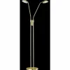 Luminaires Fischer & Honsel Lampadaires Et Lampes Sur Pied|Lampadaire Fischer & Honsel Pool TW LED Laiton, 2 lumières, Détecteur de mouvement