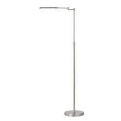Luminaires Fischer & Honsel Lampadaires Et Lampes Sur Pied|Lampadaire Fischer & Honsel Nami LED Nickel mat, 1 lumière
