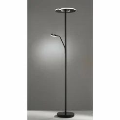 Luminaires Fischer & Honsel Lampadaires Et Lampes Sur Pied|Lampadaire Fischer & Honsel Dent LED Noir, 1 lumière