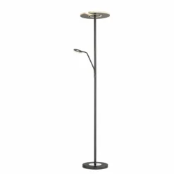 Luminaires Fischer & Honsel Lampadaires Et Lampes Sur Pied|Lampadaire Fischer & Honsel Dent LED Noir, 1 lumière