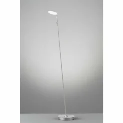 Luminaires Fischer & Honsel Lampadaires Et Lampes Sur Pied|Lampadaire Fischer & Honsel Dent LED Nickel mat, 1 lumière