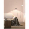 Luminaires Fischer & Honsel Éclairage Led|Lampadaire Fischer & Honsel Dent LED Nickel mat, 2 lumières