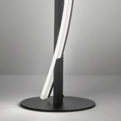 Luminaires Fischer & Honsel Lampadaires Et Lampes Sur Pied|Lampadaire Fischer & Honsel Bridge LED Noir, 1 lumière