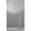Luminaires Fischer & Honsel Éclairage Led|Lampadaire Fischer & Honsel Dent LED Nickel mat, 3 lumières