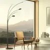Luminaires Fischer & Honsel Éclairage Led|Lampadaire Fischer & Honsel Dent LED Noir, 5 lumières