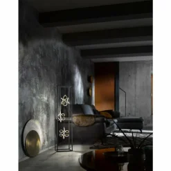 Luminaires Fischer & Honsel Éclairage Led|Lampadaire Fischer & Honsel Gesa LED Noir, 3 lumières