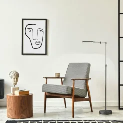 Luminaires Fischer & Honsel Éclairage Led|Lampadaire Fischer & Honsel Nami LED Noir, 1 lumière