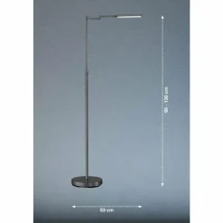 Luminaires Fischer & Honsel Éclairage Led|Lampadaire Fischer & Honsel Nami LED Noir, 1 lumière