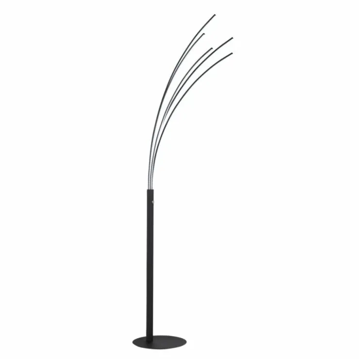 Luminaires Fischer & Honsel Éclairage Led|Lampadaire Fischer & Honsel Ellmau LED Noir, 1 lumière