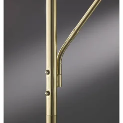 Luminaires Fischer & Honsel Lampadaires Et Lampes Sur Pied|Lampadaire Fischer-Honsel Dent LED Laiton, 1 lumière