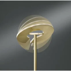 Luminaires Fischer & Honsel Lampadaires Et Lampes Sur Pied|Lampadaire Fischer-Honsel Dent LED Laiton, 1 lumière