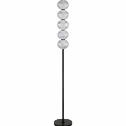 Luminaires Globo Lighting Lampadaires Et Lampes Sur Pied|Lampadaire Globo AIDA LED Noir, 5 lumières