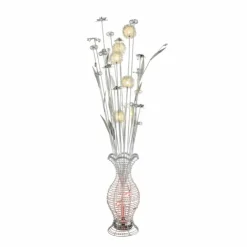 Luminaires Globo Lighting Éclairage Led|Lampadaire Globo ANTON LED Argenté, 42 lumières