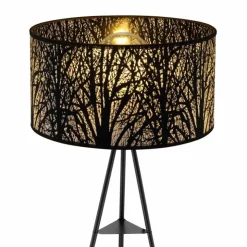 Luminaires Globo Lighting Lampadaires Et Lampes Sur Pied|Lampadaire Globo BARZI Noir, 1 lumière