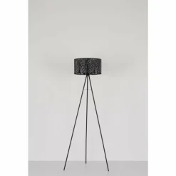 Luminaires Globo Lighting Lampadaires Et Lampes Sur Pied|Lampadaire Globo BARZI Noir, 1 lumière
