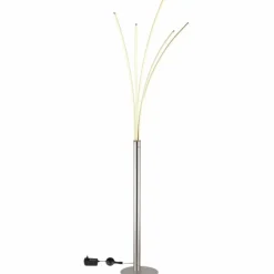 Luminaires Globo Lighting Éclairage Led|Lampadaire Globo BIZZY LED Chrome, Nickel mat, 1 lumière