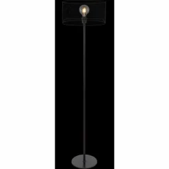 Luminaires Globo Lighting Lampadaires Et Lampes Sur Pied|Lampadaire Globo DOPS Noir, 1 lumière
