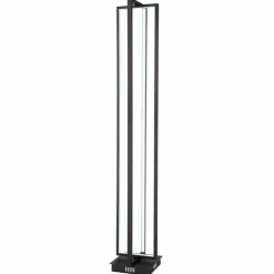 Luminaires Globo Lighting Éclairage Led|Lampadaire Globo FLIPS LED Noir, 1 lumière, Télécommandes