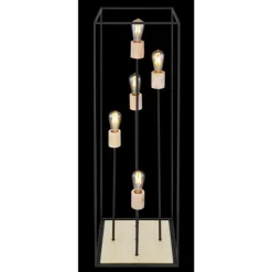 Luminaires Globo Lighting Lampadaires Et Lampes Sur Pied|Lampadaire Globo HAGAR Noir, 5 lumières