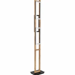 Luminaires Globo Lighting Lampadaires Et Lampes Sur Pied|Lampadaire Globo ILLA LED Noir, 1 lumière