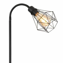 Luminaires Globo Lighting Lampadaires Et Lampes Sur Pied|Lampadaire Globo ISABELLA Noir, 1 lumière