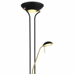 Luminaires Globo Lighting Éclairage Led|Lampadaire Globo LEONAS LED Laiton, Noir, 1 lumière