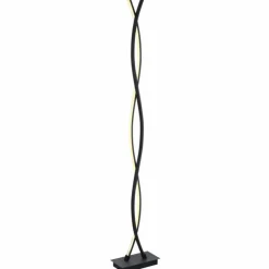 Luminaires Globo Lighting Lampadaires Et Lampes Sur Pied|Lampadaire Globo MARIUS LED Noir, 1 lumière