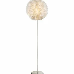 Luminaires Globo Lighting Lampadaires Et Lampes Sur Pied|Lampadaire Globo Nickel mat, 1 lumière